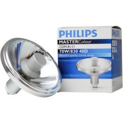 PHILIPS  Philips 207234 Ampoule GX8.5 70W 830 MASTErcolour CDM-R111 40° - Blanc