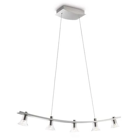 PHILIPS Suspension Led Boyne 5 X 5W - Aluminium 405951116 3 PHILIPS Suspension Led Boyne 5 X 5W - Aluminium 405951116