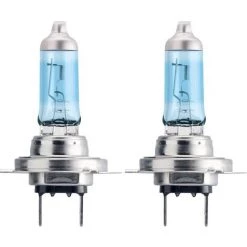 Philips 12972WVUSM Ampoule Halogène WhiteVision, WhiteVision Effet Xénon H7 55 W 12 V