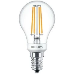 L'ampoule De La Sphère Brin Philips Led 5W E14 2700K PHILEDLUS40E14D