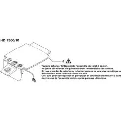ENSEMBLE OUVERTURE GRIS POUR PETIT ELECTROMENAGER PHILIPS - 422225945320