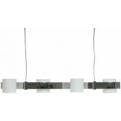 Suspension Verre Opale Vagues Suspension Chrome Brillant Philips 40597/11/16