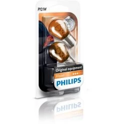 AMPOULES PHILIPS VISION PY21W 12V 12496NAB2 -PHILIPS Soldes 14697832 3