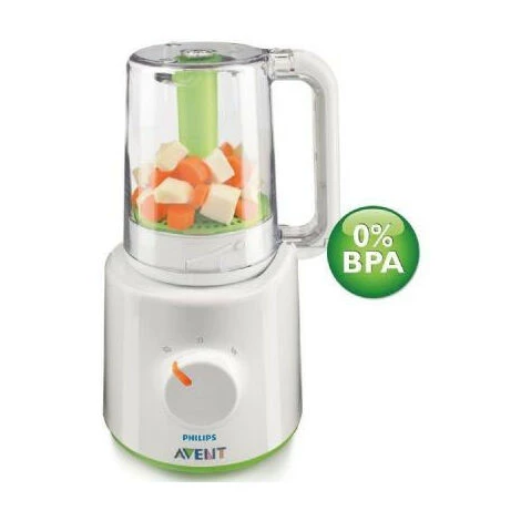 Philips AVENT Robot Cuiseur-mixeur 2-en-1 Pour Bébé SCF870/20 - 0,45 L - Class 1 - Mélangeur De Table - Vert - Blanc - 0,7 M - Turquie (SCF870/20) 3 Philips AVENT Robot Cuiseur-mixeur 2-en-1 Pour Bébé SCF870/20 - 0,45 L - Class 1 - Mélangeur De Table - Vert - Blanc - 0,7 M - Turquie (SCF870/20)