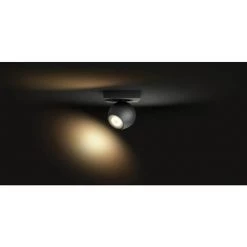 Lampe De Plafond / Murale LED Philips Lighting Buckram 5047130P6 GU10 N/A Puissance: 5 W Blanc Chaud, Blanc Neutre, Bla -PHILIPS Soldes 20977476 2