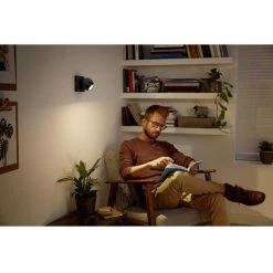 Lampe De Plafond / Murale LED Philips Lighting Buckram 5047130P6 GU10 N/A Puissance: 5 W Blanc Chaud, Blanc Neutre, Bla -PHILIPS Soldes 20977476 4