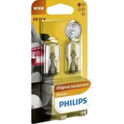 Philips 12067B2 Ampoule De Signalisation Vision W16W 16 W 12 V -PHILIPS Soldes 23433529 3