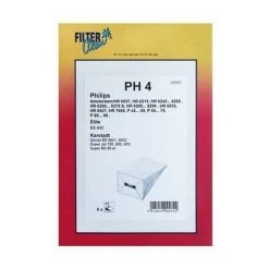 PHILIPS Sachet Sacs Papier Livree Par 6 000093K Pour PIECES ASPIRATEUR NETTOYEUR PETIT ELECTROMENAGER