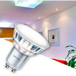 Ampoule LED GU10 7W 60º 670lm 3000K - Corepro LEDspot Philips 11 Ampoule LED GU10 7W 60º 670lm 3000K - Corepro LEDspot Philips -PHILIPS Soldes 25387948 5