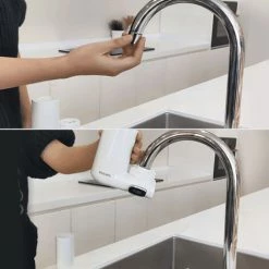 PHILIPS Robinet Purificateur D'Eau Cm-300 Filtre A Eau Robinet Remplacement Dechloration Filtre Percolateur Pour La Cuisine Salle De Bains, Blanc, Une Machine Avec Trois Filtres -PHILIPS Soldes 26507903 3