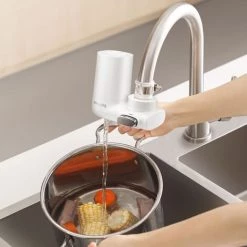 PHILIPS Robinet Purificateur D'Eau Cm-300 Filtre A Eau Robinet Remplacement Dechloration Filtre Percolateur Pour La Cuisine Salle De Bains, Blanc, Une Machine Avec Trois Filtres -PHILIPS Soldes 26507903 4