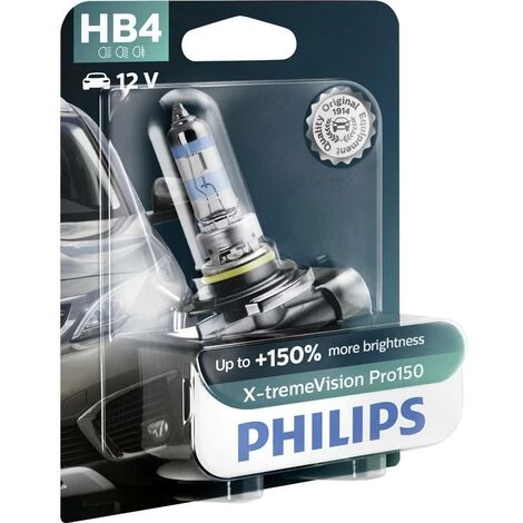 Philips 9006XVPB1 Ampoule Halogène X-tremeVision HB4 51 W 12 V 5 Philips 9006XVPB1 Ampoule Halogène X-tremeVision HB4 51 W 12 V – Image 3