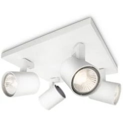 Philips Spot Runner Blanc 4xGU10 -PHILIPS Soldes 26845641 2