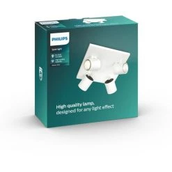 Philips Spot Runner Blanc 4xGU10 -PHILIPS Soldes 26845641 3
