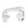 Spot LED Philips Byrl Sceneswitch Blanc 2x4W - Blanc -PHILIPS Soldes 26845843 1