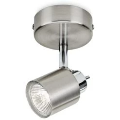 Spot Philips Meranti Mat Chrome GU10 - Nickel -PHILIPS Soldes 26913615 3