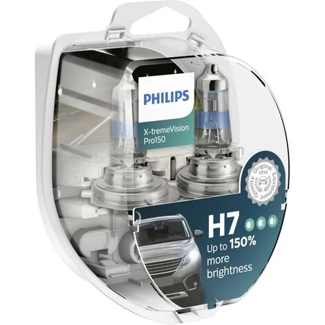 Philips 12972XVPS2 Ampoule Halogène X-tremeVision H7 55 W 12 V 5 Philips 12972XVPS2 Ampoule Halogène X-tremeVision H7 55 W 12 V – Image 3
