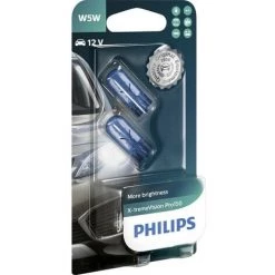 Philips 12961XVPB2 Ampoule De Signalisation X-tremeVision W5W 5 W 12 V -PHILIPS Soldes 27348480 3