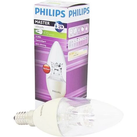 Ampoule LED E14 6W | DimTone Regulable | MASTER LEDcandle Philips 4 Ampoule LED E14 6W | DimTone Regulable | MASTER LEDcandle Philips – Image 2