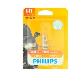 Ampoule Vision H1 - 12 V - P14,5s - 55W - Feux De Route - Feux De Croisement - Feux Antibrouillard - Philips -PHILIPS Soldes 27947920 4