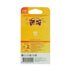 2 Ampoules Vision C5W - 12 V - SV8,5 - 5W - Eclairage De Plaque - Plafonnier - Boîte à Gants - Coffre - Philips -PHILIPS Soldes 27947952 4