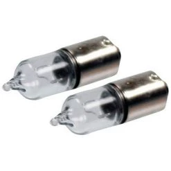 2 Ampoules Vision H6W - 12 V - BAX9s - 6W - Feux De Croisement - Feux De Route - Clignotant - Veilleuse - Philips