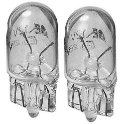 2 Ampoules Vision W5W - 12 V - W2,1x9,5d - 5W - Clignotant - Plafonnier - Feux De Route - Feux De Croisement - Philips