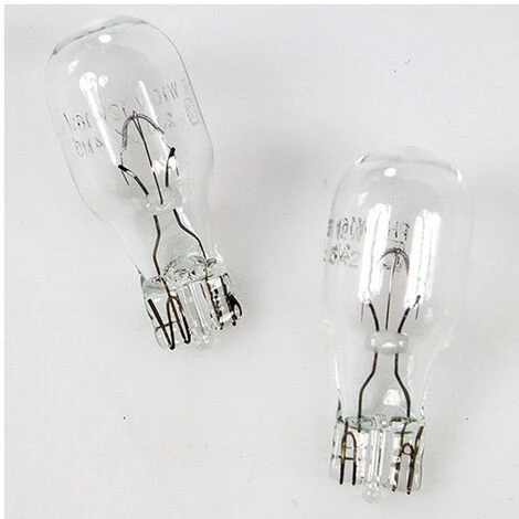 PHILIPS 2 Ampoules Vision W16W - 12 V - W2,1x9,5d - 16W - Stop - Feux De Recul - Feux De Route - Clignotant - Antibrouillard - 3 PHILIPS 2 Ampoules Vision W16W - 12 V - W2,1x9,5d - 16W - Stop - Feux De Recul - Feux De Route - Clignotant - Antibrouillard -