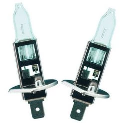 2 Ampoules Extra Lifetime H1 - 12 V - P14,5s - 55W - Feux De Route - Feux De Croisement - Feux Antibrouillard - Philips