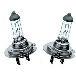 2 Ampoules Extra Lifetime H7 - 12 V - PX26d - 55W - Feux De Route - Feux Antibrouillard - Feux De Croisement - Philips