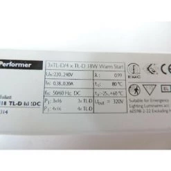 Ballast Electronique HF Pour Tube Fluo 3/4x14W TL-D Ou 3/4x18W TL-D Gamme HF-Performer III PHILIPS 911626 -PHILIPS Soldes 28345974 3