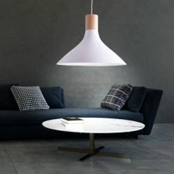 Suspension Salon Salle à Manger éclairage Bois Plafonnier Suspendu Blanc Philips 4095431PN -PHILIPS Soldes 28995447 2