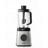 Philips Hr3653/00-Mixeur De Vase, Pot De Tritan De 2,2l, Pro Blend 6, Programme Pour Smoothies, 1400W, Couleur Argent