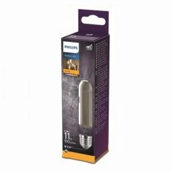 Philips Ampoule LED Equivalent 11W E27 Smoky Blanc Chaud Non Dimmable, Verre