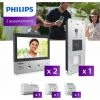 Interphone Vidéo Philips PRO Pour 2 Appartements - Produit Neuf -PHILIPS Soldes 32044521 1