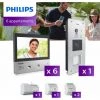 Interphone Vidéo Philips Welcome Hive PRO Pour 6 Appartements - Produit Neuf -PHILIPS Soldes 32166500 1