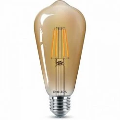 PHILIPS LED Classic Standard Edison Mini Vintage Filament 35W E27 Claire Ambrée Blanc Chaud -PHILIPS Soldes 32933551 2