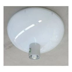 Luminaire LED 37W Ø 570mm Gris 3000K 6000lm 230V Dimmable DDF2 Pour Mat Ø 48-76mm Diff Dépoli IK10 IP66 TOWNGUIDE BDP101 PHILIPS