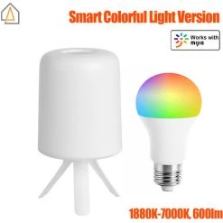PHILIPS Youpin ZhiRui Lampe De Chevet LED Lumiere E27 Ampoule RVB Lumiere De Bureau Coloree Lumiere D'atmosphere Fonctionnant Avec APP Version De Lumiere Coloree, Modele: Smart Colorful Light 251