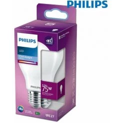 PHILIPS Ampoule LED E27 8,5W Ronde A60 équivalent à 75W - Blanc Du Jour 6500K 5 PHILIPS Ampoule LED E27 8,5W Ronde A60 équivalent à 75W - Blanc Du Jour 6500K -PHILIPS Soldes 36235637 2