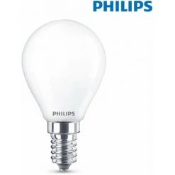 PHILIPS Ampoule LED E14 4,3W équivalent à 40W - Blanc Chaud 2700K