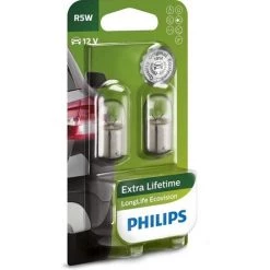 PHILIPS LONGLIFE ECOVISION LAMPE CONVENTIONNELLE DE SIGNALISATION ET HABITACLES (12821LLECOB2)