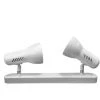 PHILIPS Applique Pour 2 Ampoules E27 Blanc -PHILIPS Soldes 38153601 1