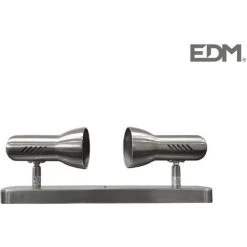 PHILIPS Applique Pour 2 Ampoules E27 Chrome Mat