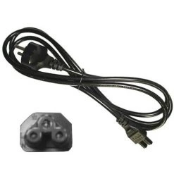 PHILIPS Cordon D'alimentation Pour Laptop Noir 2mts Edm