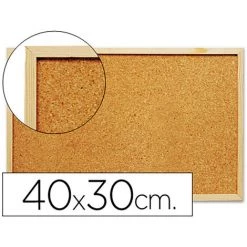 PHILIPS Panneau De Liège Q-connect 40x30cm Cadre En Bois