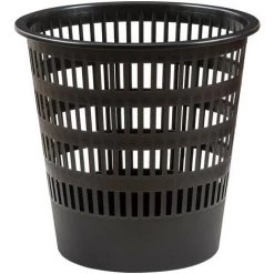 PHILIPS Faibo Corbeille à Papier 16l Grille Noire