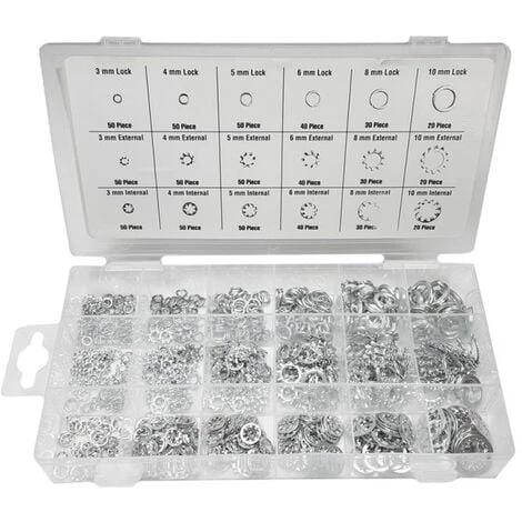 PHILIPS Assortiment 720 Rondelles Métalliques 3 PHILIPS Assortiment 720 Rondelles Métalliques