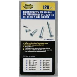 PHILIPS Set De 120 Vis à Bois