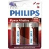 Pile Alkaline Philips D - Lr20 1,5v (emballage 2 Piles) ø34,2x61,5mm -PHILIPS Soldes 40329935 1